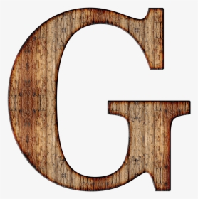 Wooden Capital Letter G - Letter G Transparent Background, HD Png Download, Free Download