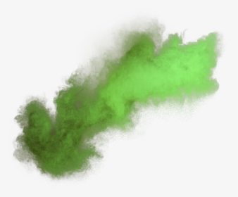 Colored Smoke Free Png - Transparent Background Green Smoke Transparent, Png Download, Free Download