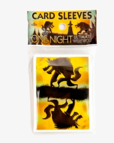 One Night/werewords Card Sleeves"  Class="lazyload - One Night Ultimate Werewolf Sleeves, HD Png Download, Free Download