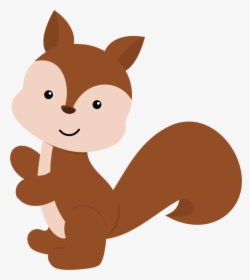 Baby Animals Free Download Huge Freebie - Woodland Squirrel Clipart, HD Png Download, Free Download