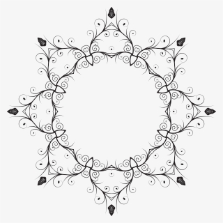 Glass Png - Round Flourish Png, Transparent Png, Free Download