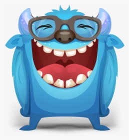 Laughing Monster Png, Transparent Png, Free Download