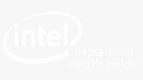 Intel Logo White Png - Graphic Design, Transparent Png, Free Download