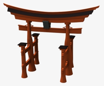Download Torii Gate Free Png Image - Itsukushima Shrine, Transparent Png, Free Download