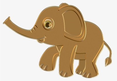 Download Free Elephant Png Transparent Images Transparent - Animal Gold Png, Png Download, Free Download