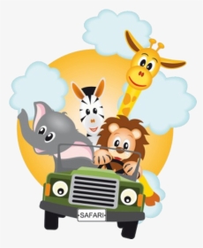Safari Sticker Party - Groups Of Animals Clipart, HD Png Download, Free Download