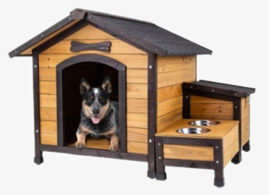 Dog House Png Image - Wood And Steel Dog House, Transparent Png, Free Download