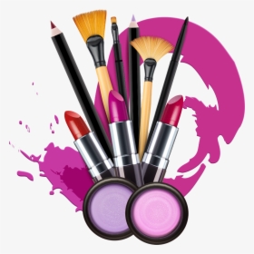 Lipstick Artist Photography Makeup Vector Cosmetics - Transparent Background Makeup Png, Png Download, Free Download