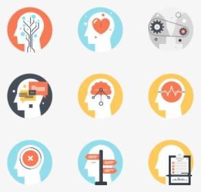 Thinking And Brain Activity - Brain Icons Png, Transparent Png, Free Download