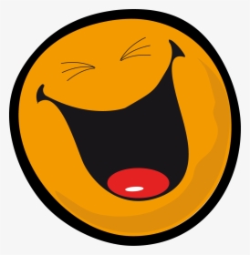 Very Laugh Face Smiley Clipart - Laughing Clip Art, HD Png Download, Free Download