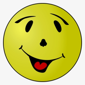 Emoticon,smiley,yellow - Godoy Cruz Antonio Tomba, HD Png Download, Free Download