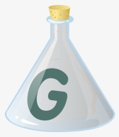 Flask Vector Chemistry - Glass Bottle, HD Png Download, Free Download