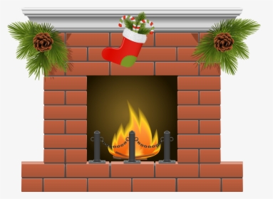 Fireplace Png Best Web - Christmas Fireplace Clipart, Transparent Png, Free Download