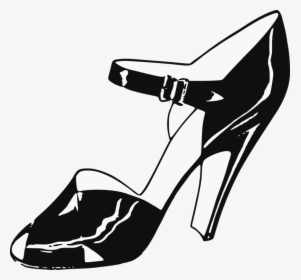 Transparent Dancing Shoes Clipart - Shoes & Chappals Clipart, HD Png Download, Free Download