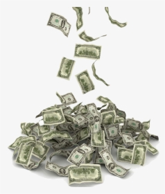 Falling Money Png - Money Falling Gif Transparent Background, Png Download, Free Download