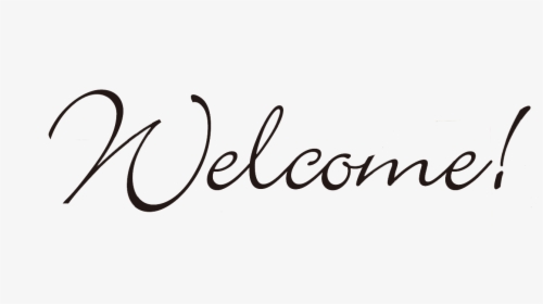 Welcome Black And White Png, Transparent Png, Free Download