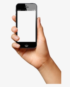 Hand With Phone Png, Transparent Png, Free Download