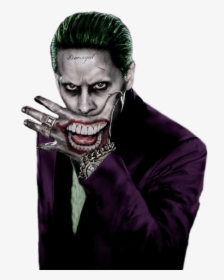 Drawing 2016 Joker - Suicide Squad Joker Png, Transparent Png, Free Download