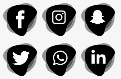 Clip Art Icon For Social Media - Social Media Logo Transparent Background, HD Png Download, Free Download