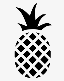 Pineapple Tropical - Outline Pineapple Clipart Png, Transparent Png, Free Download
