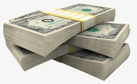 Stack Of Dollar Bills Money - Money Stack Png, Transparent Png, Free Download