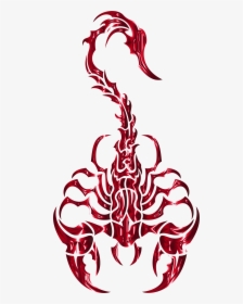 Red Scorpio Symbol Png Image - Scorpion Png, Transparent Png, Free Download