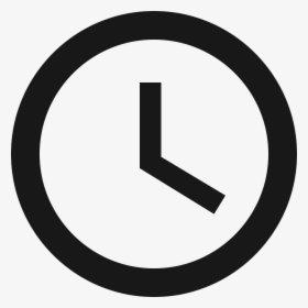 Clock With White Face - 2 Number In Circle, HD Png Download, Free Download