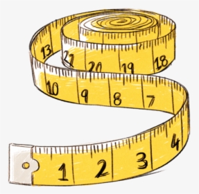 Tape Measures Measurement Measuring Instrument Clip - Measuring Tape Clip Art, HD Png Download, Free Download