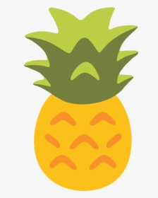 Pineapple Emoji Png - Android Pineapple Emoji, Transparent Png, Free Download