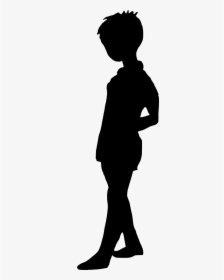 Boy Silhouette Transparent Background, HD Png Download, Free Download
