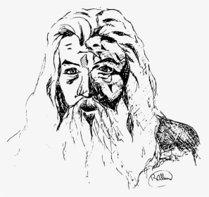 Lord Of The Rings Line Art, HD Png Download, Free Download
