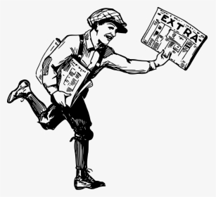 Newspaper Boy Png Free & Free Newspaper Boy Transparent - Newspaper Boy Png, Png Download, Free Download