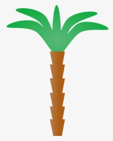 Palm Tree, Tropical, Summer, Beach, Ocean, Landscape - Palm Tree Cartoon Png, Transparent Png, Free Download