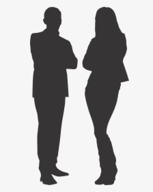 Silhouette Man Women"s Free Picture - Man And Woman Silhouette Png, Transparent Png, Free Download