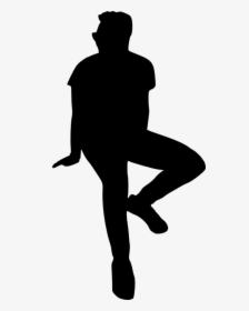 People Sitting Silhouette Png - Human Sitting Silhouette Png, Transparent Png, Free Download