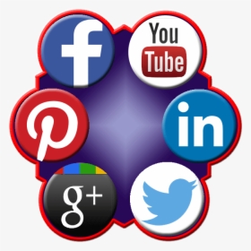 Clip Art Free Stock The Top Most Popular Websitesmarketclick - Social Media Popular Websites, HD Png Download, Free Download