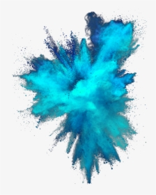 #smoke #dots #dudes #overlay #background #dot #blue - Blue Powder Explosion Png, Transparent Png, Free Download