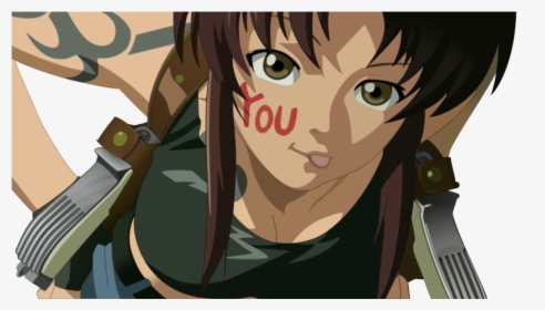 Black Lagoon Revy Art , Png Download - Black Lagoon Revy Sexy, Transparent Png, Free Download
