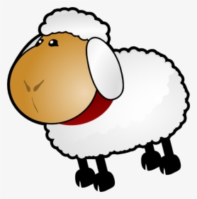 Transparent Lamb Clip Art - Sheep Clip Art, HD Png Download, Free Download