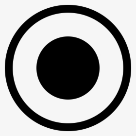 Dot Png Free Image - Black Solid Circle Png, Transparent Png, Free Download