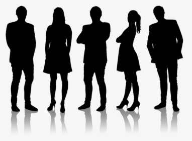 Business People Silhouettes - Audience Profiling, HD Png Download, Free Download
