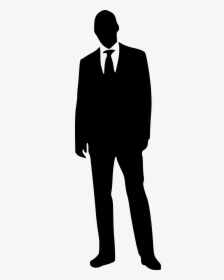 Men Clipart Guy - Businessman Clipart Black And White, HD Png Download, Free Download