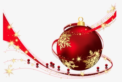 Red Transparent Christmas Ball Png Clipart Png Download - Transparent Christmas Balls Png, Png Download, Free Download
