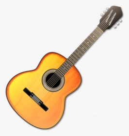 Acoustic Guitar 3 4, HD Png Download, Free Download
