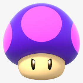 Mario Party Poison Mushroom, HD Png Download, Free Download