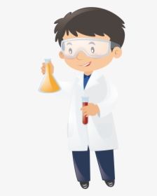 Science Scientist Laboratory Beaker Illustration - Scientist Png Transparent Background, Png Download, Free Download
