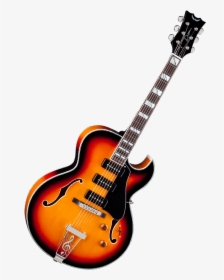 Dean Sunburst Guitar Transparent Png Image Music Png - Transparent Background Guitar Png, Png Download, Free Download