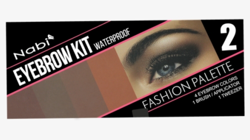 Nabi Eyebrow Kit Waterproof Fashion Palette - Breidablik, HD Png Download, Free Download