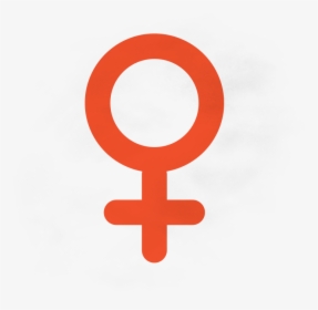 Woman And Man Symbol - Female Symbol Red Png, Transparent Png, Free Download