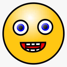 Clipart - Weird Smiley Face Png, Transparent Png, Free Download